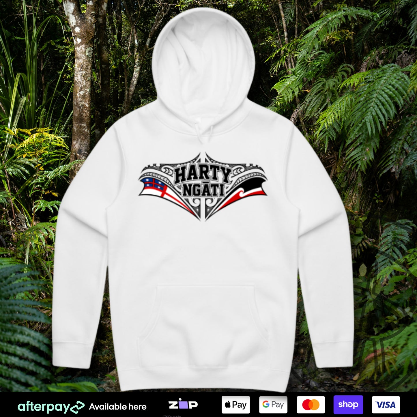 Harty Ngati Hoodie (Adults) Aloua Vision & Print