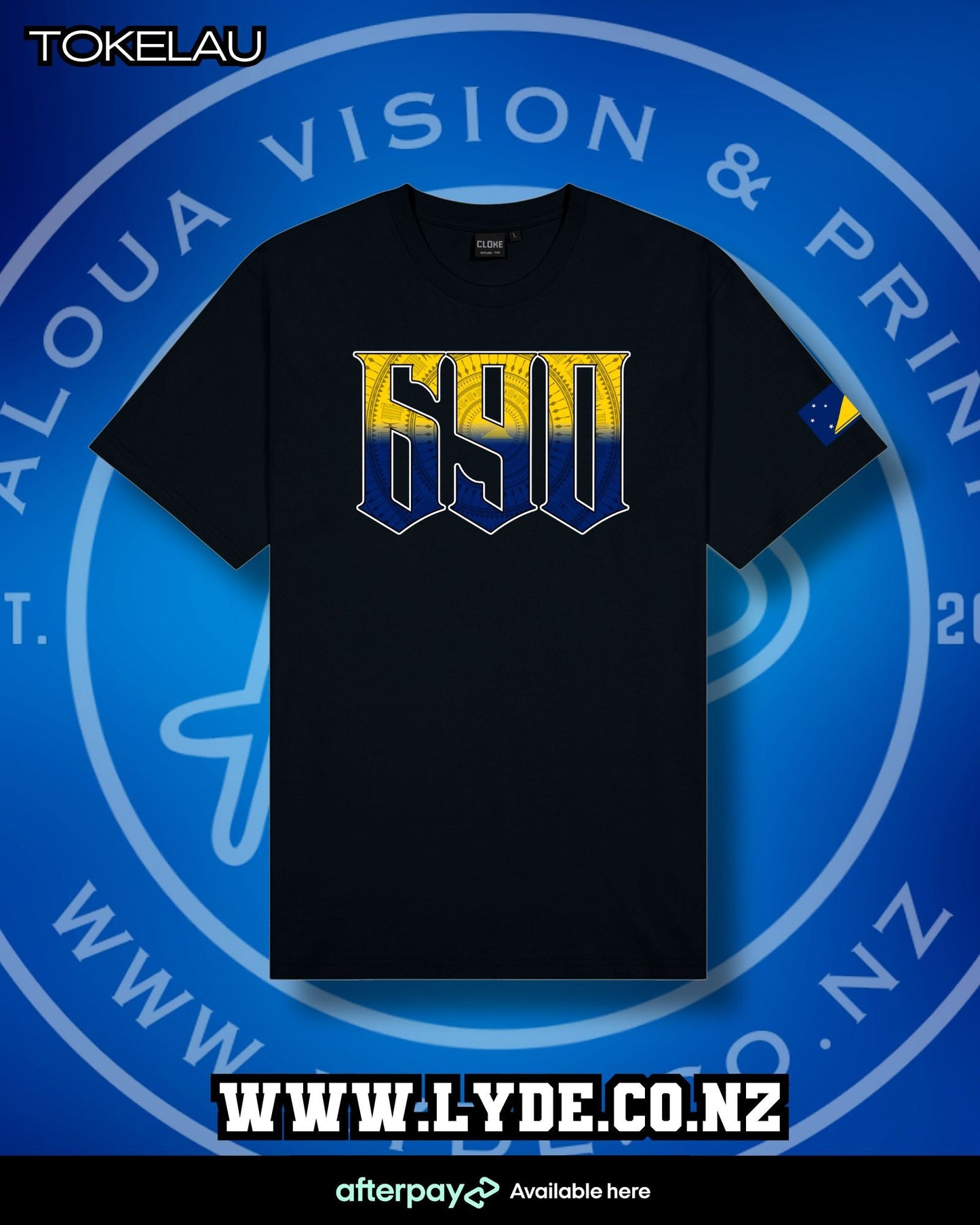 690 Tokelau T-Shirt Aloua Vision & Print