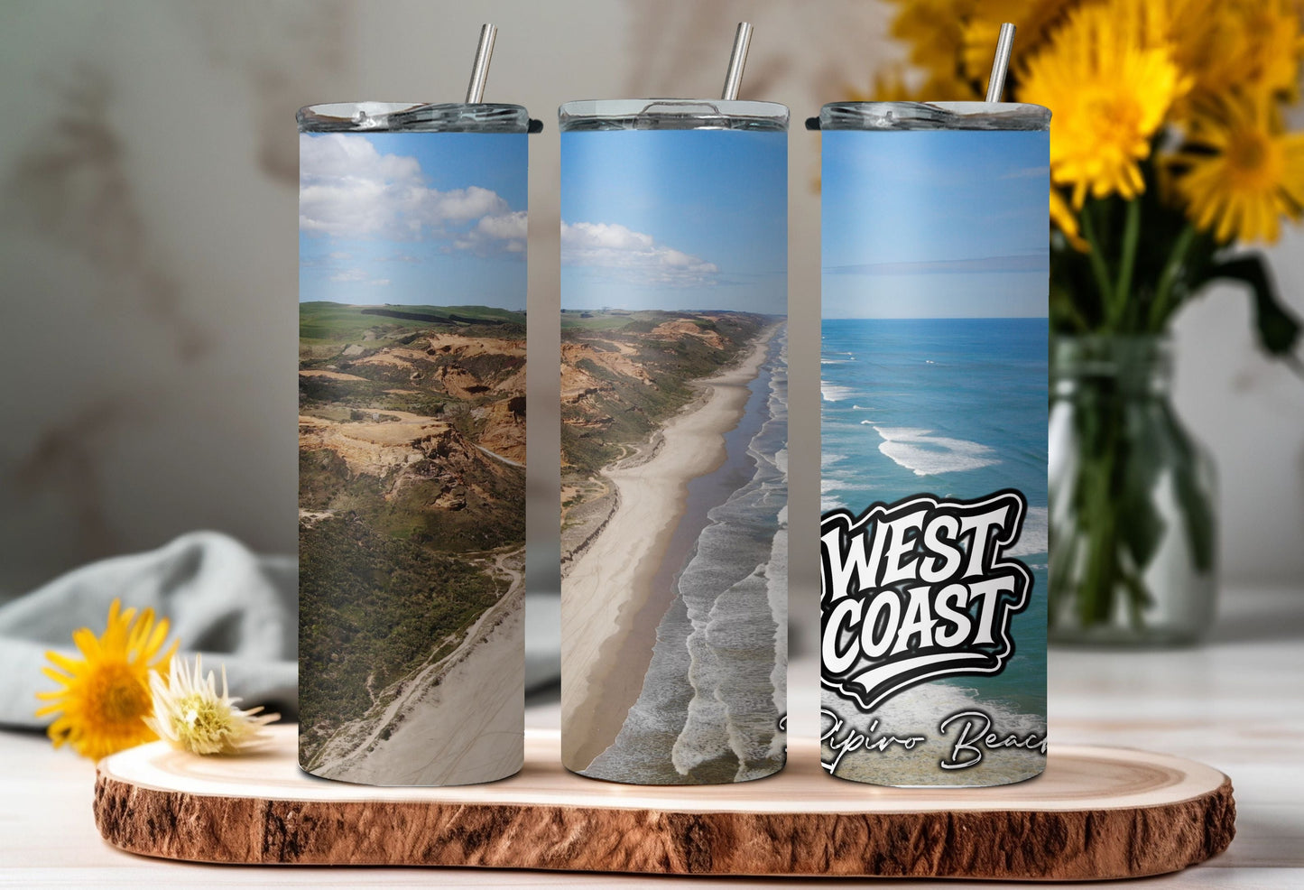 West Coast Ripiro Beach 20oz Tumbler LYDE Clothing