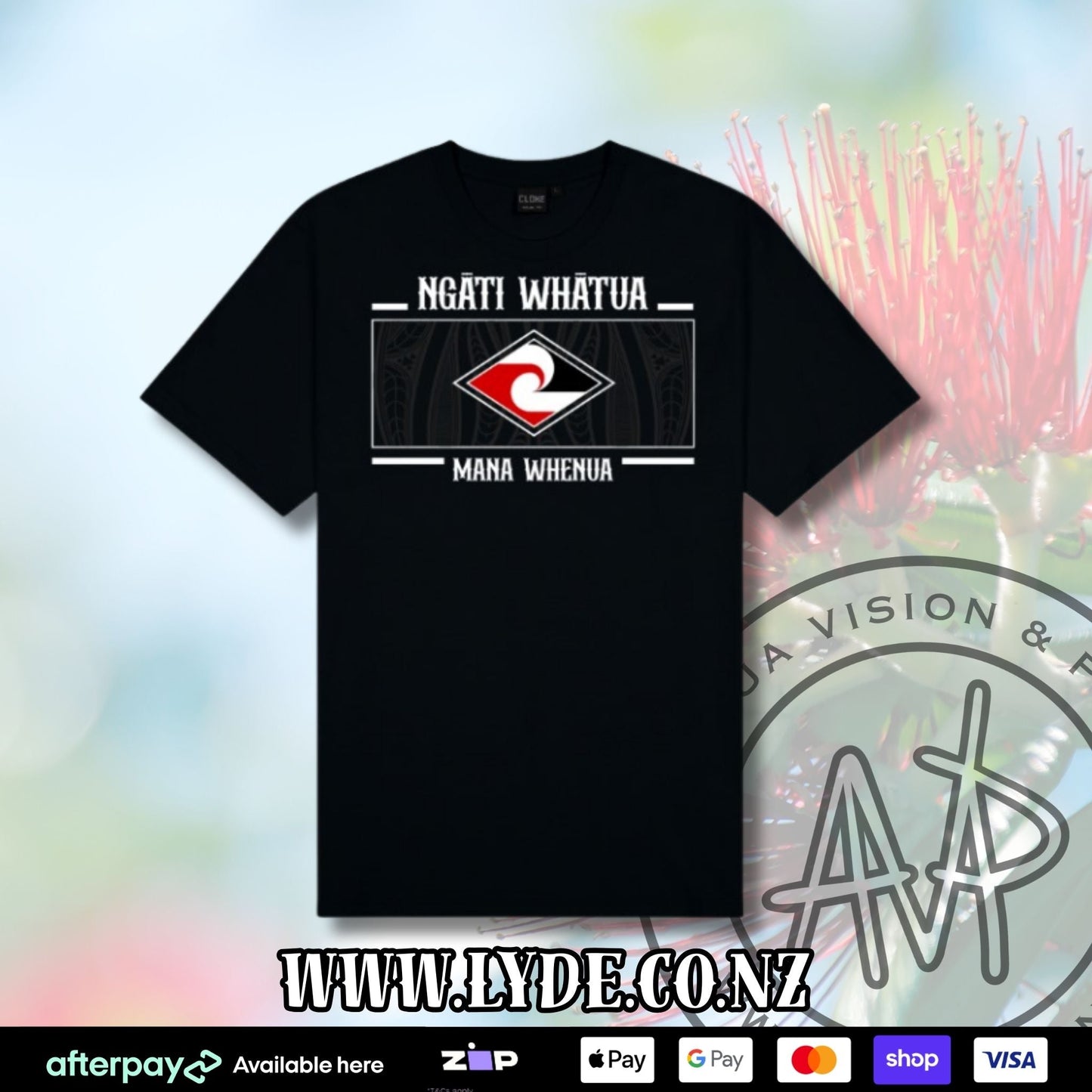 Ngati Whatua T-Shirt Aloua Vision & Print