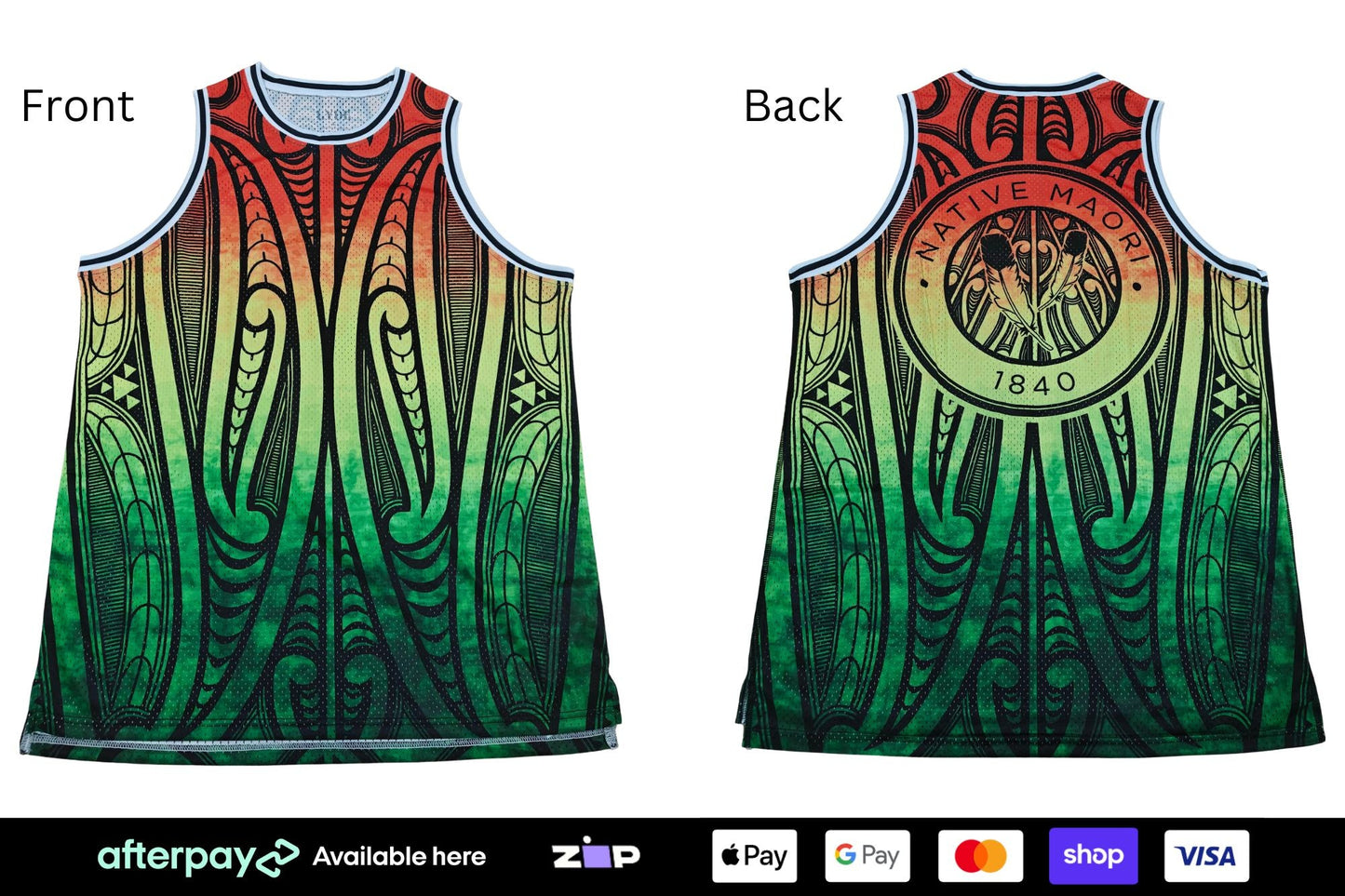 NM Mesh Singlet - Rasta LYDE Clothing