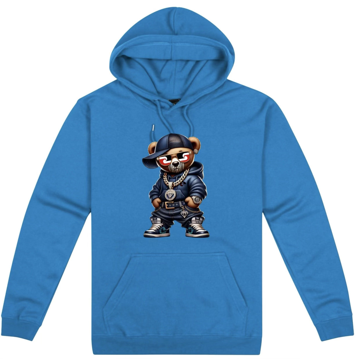 Hip Hop Maori Teddy Hoodie (Adults) Aloua Vision & Print