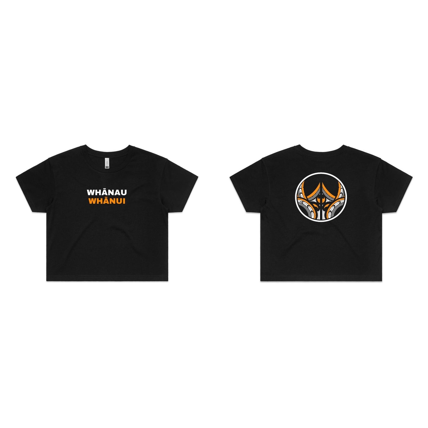 Wo's Crop Tee Aloua Vision & Print