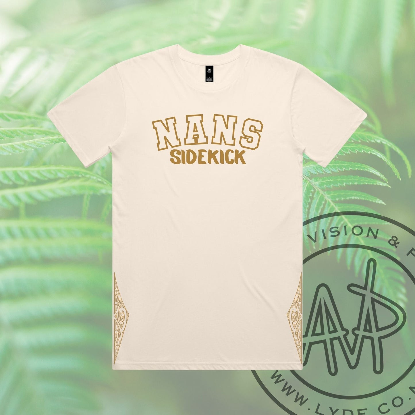Nans Sidekick Tee (Adults) Aloua Vision & Print