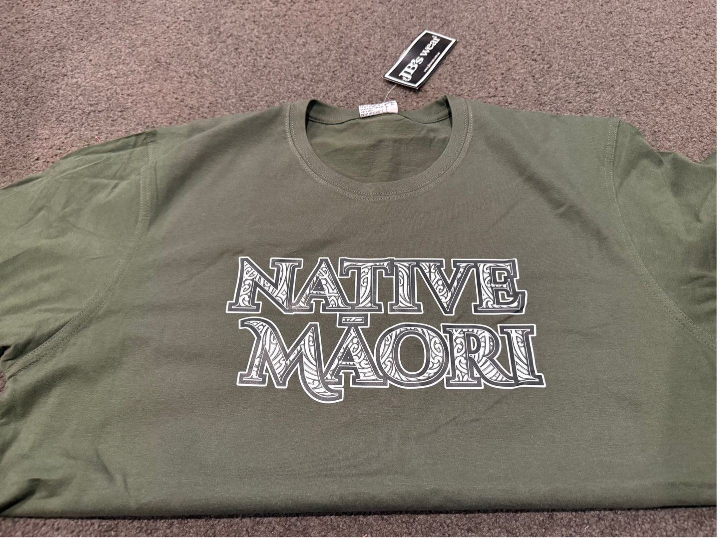 2XL Native Maori Wording Tee