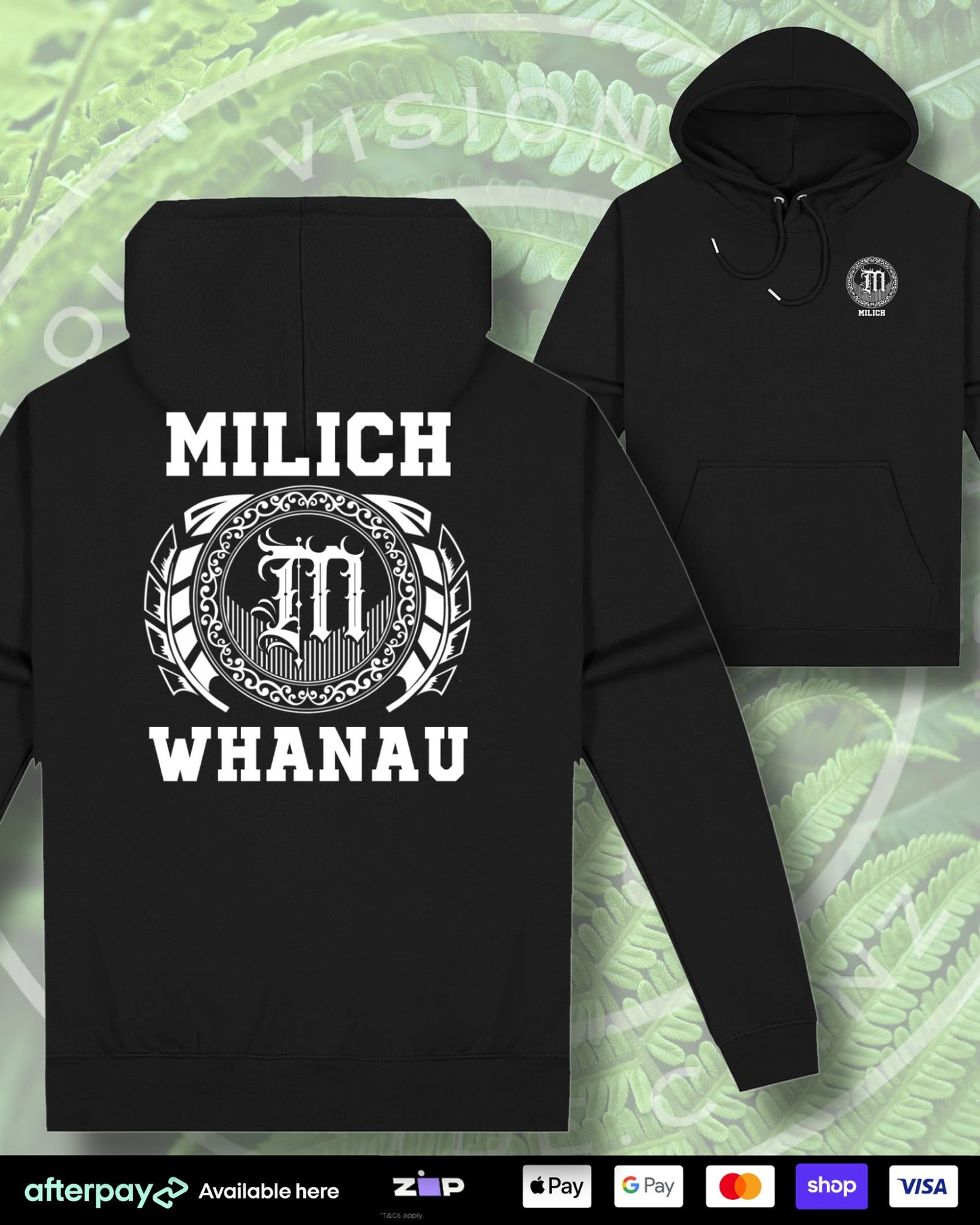 Milich Whanau Hoodie (Kids)