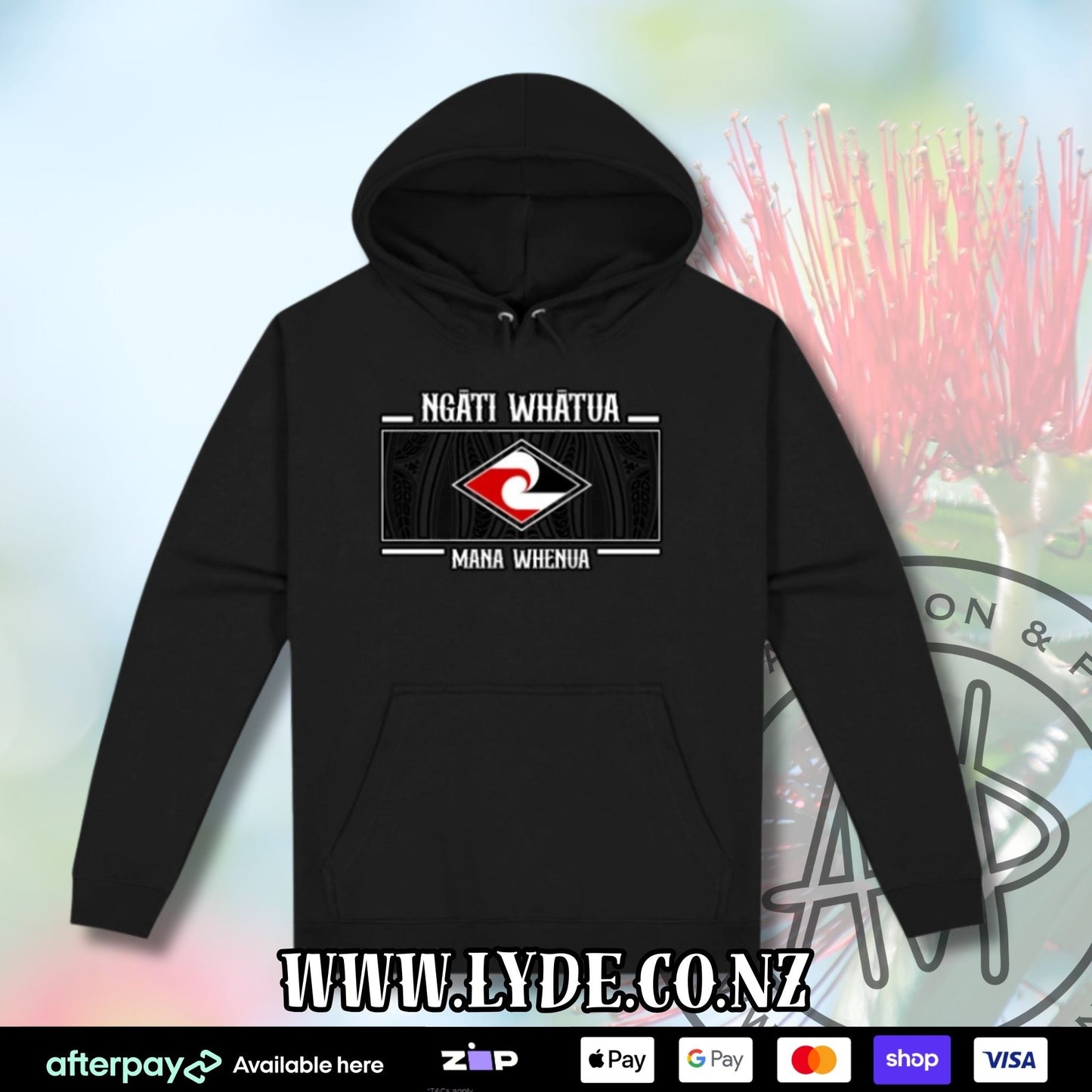 Ngati Whatua Hoodie Aloua Vision & Print