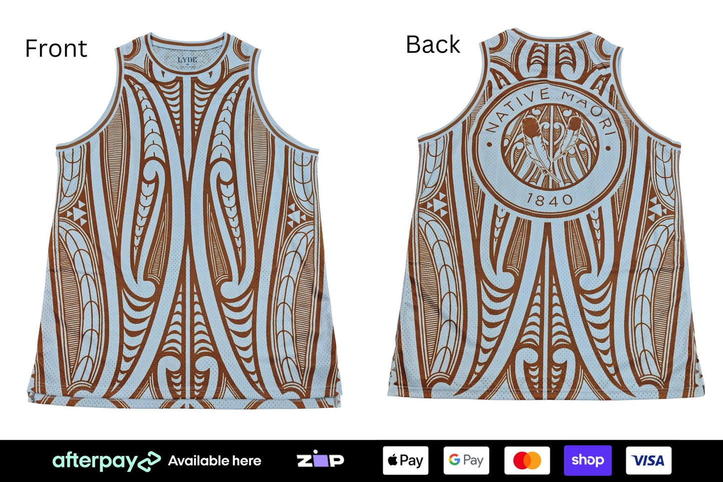 NM Mesh Singlet - Brown LYDE Clothing