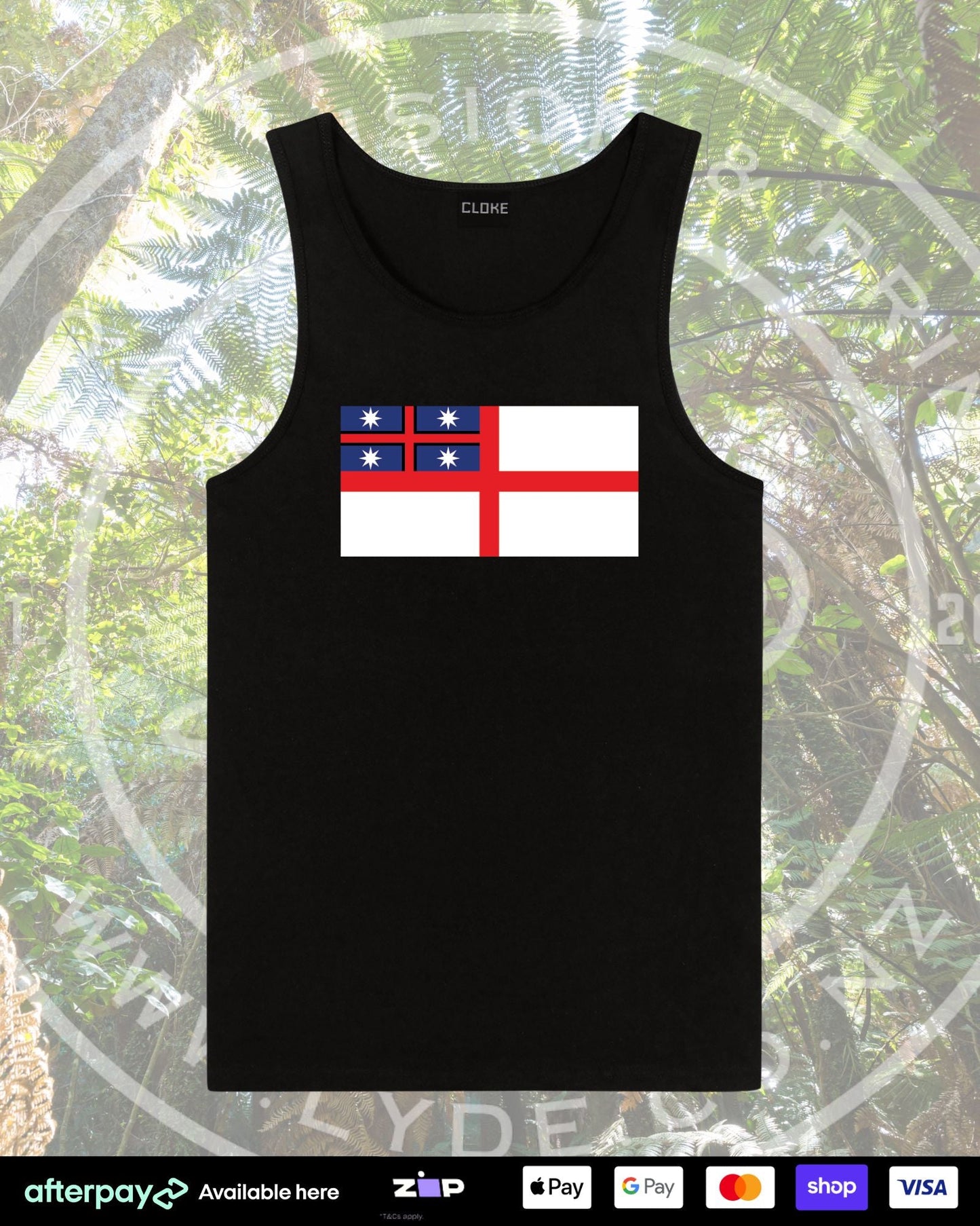 He Whakaputanga Singlet Aloua Vision & Print