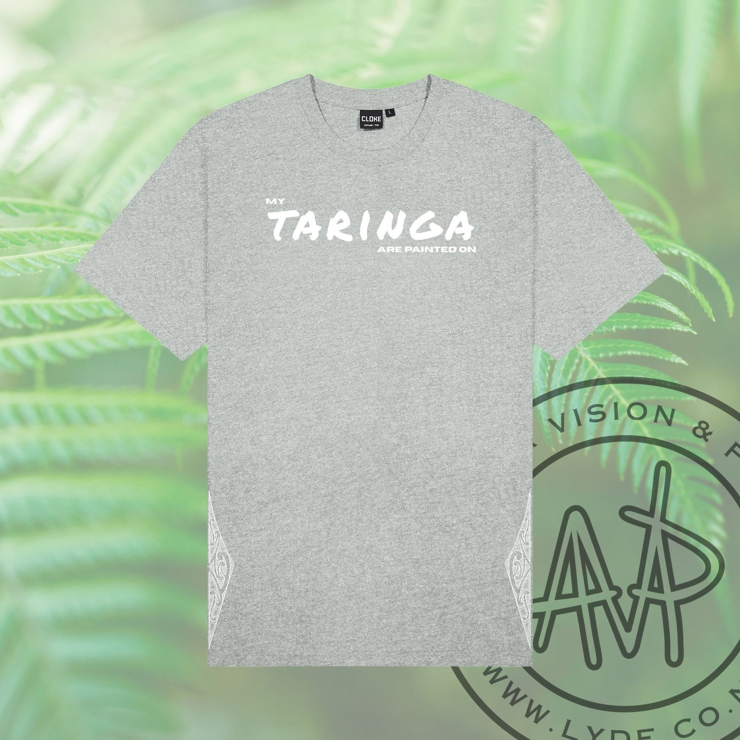 Kids Tee - My Taringa are painted on