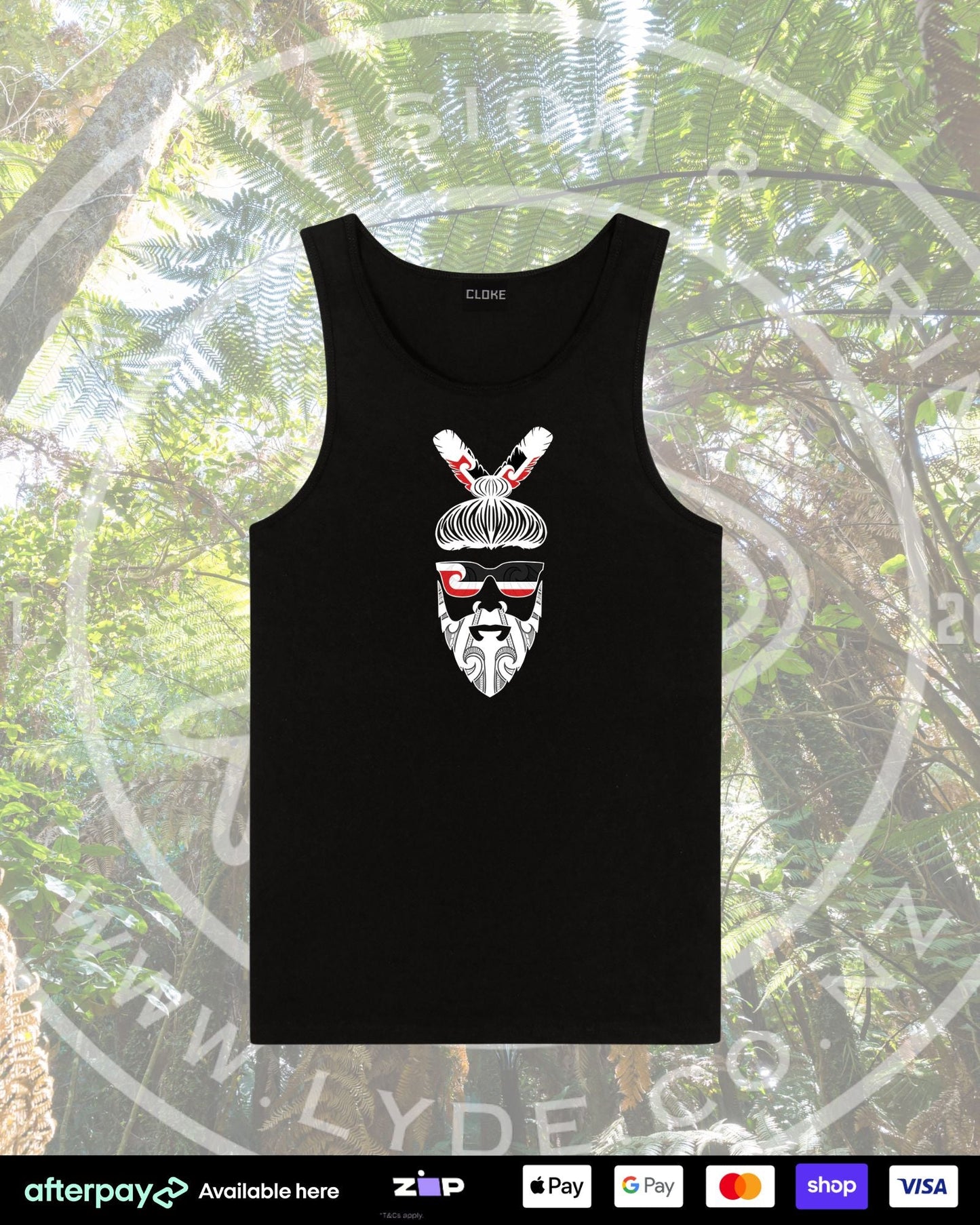 Tino Tane Singlet Aloua Vision & Print