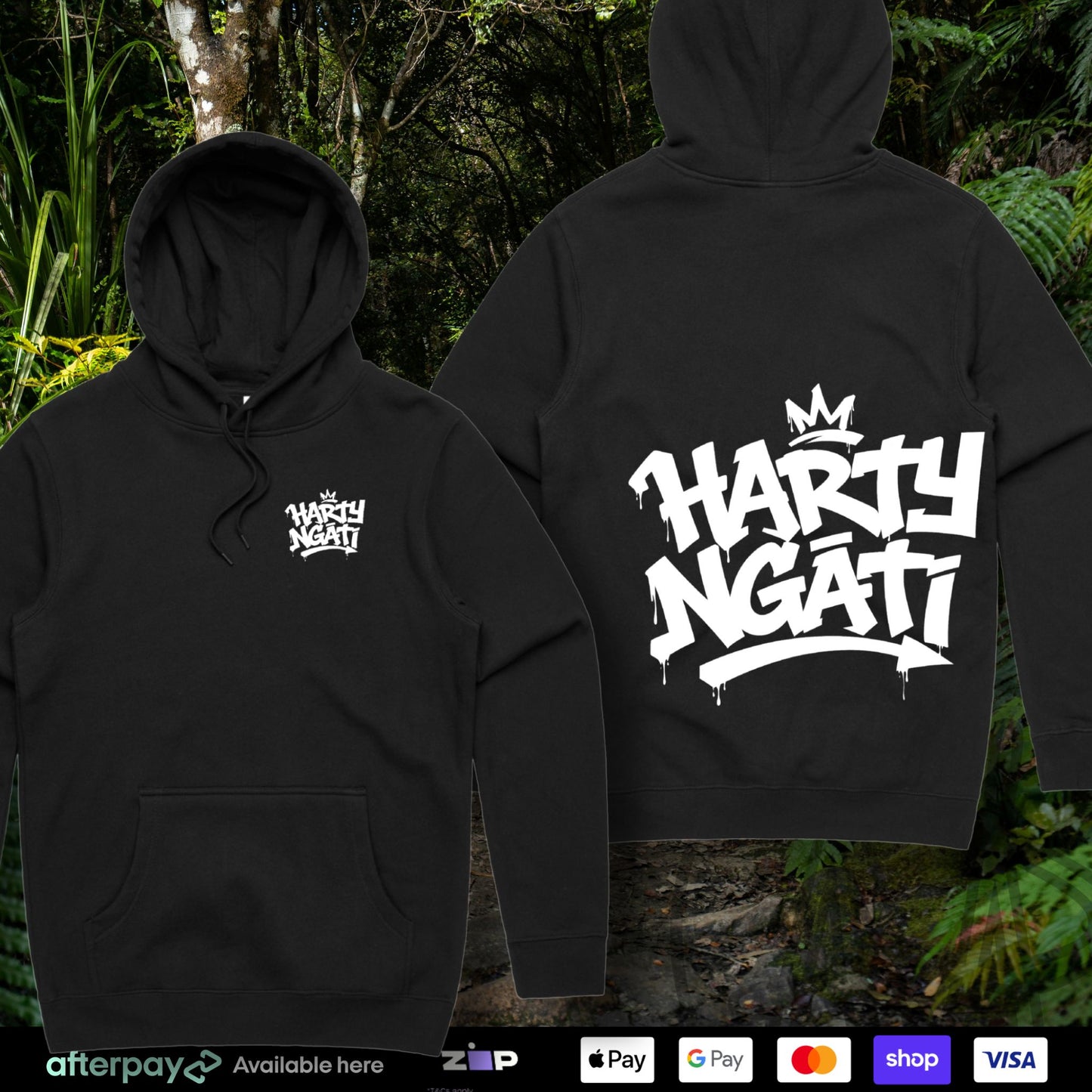 Harty Ngati Hoodie (Adults) Aloua Vision & Print