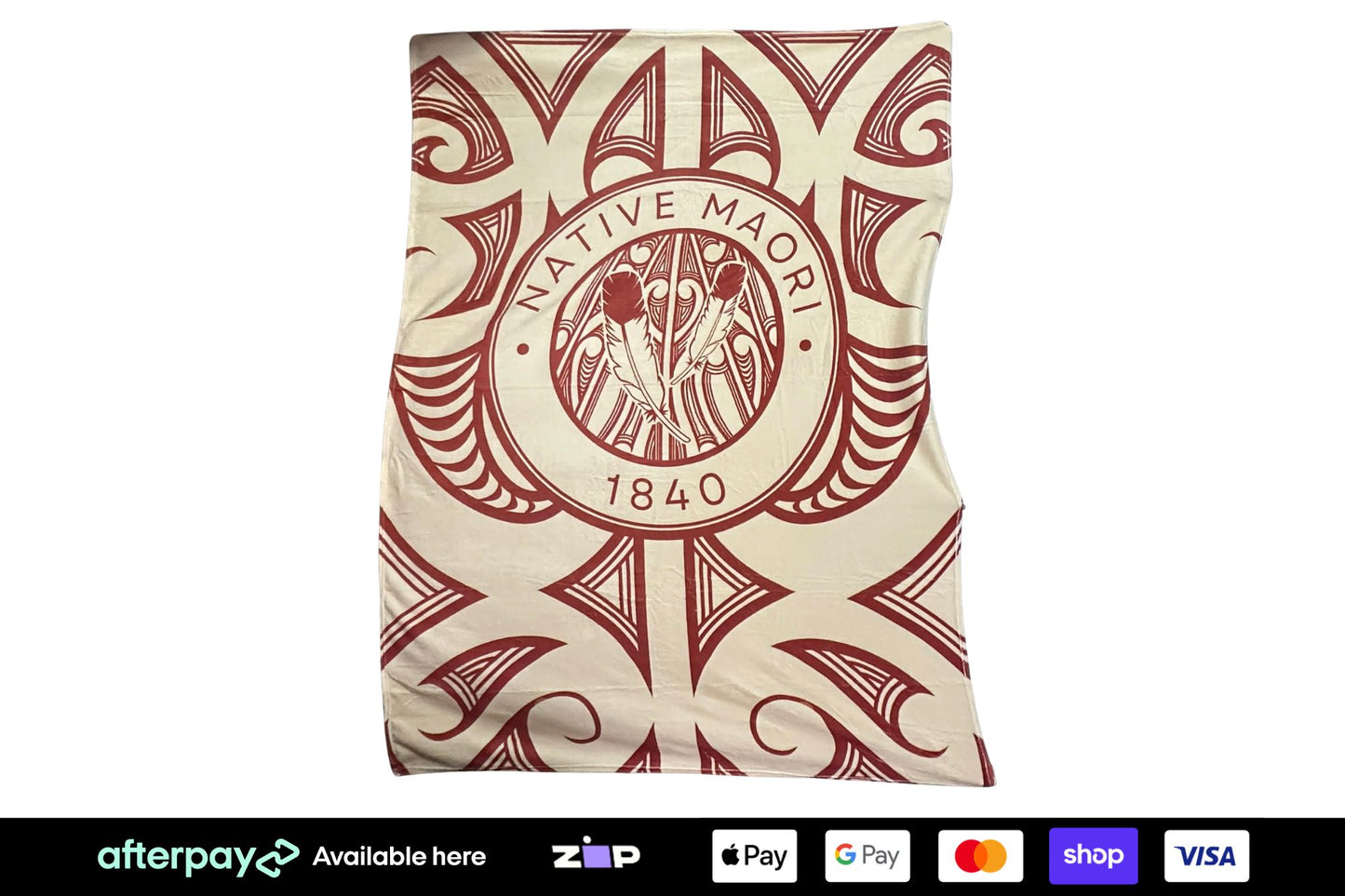 NEW - Plush Throw Blanket (Tan Brown)