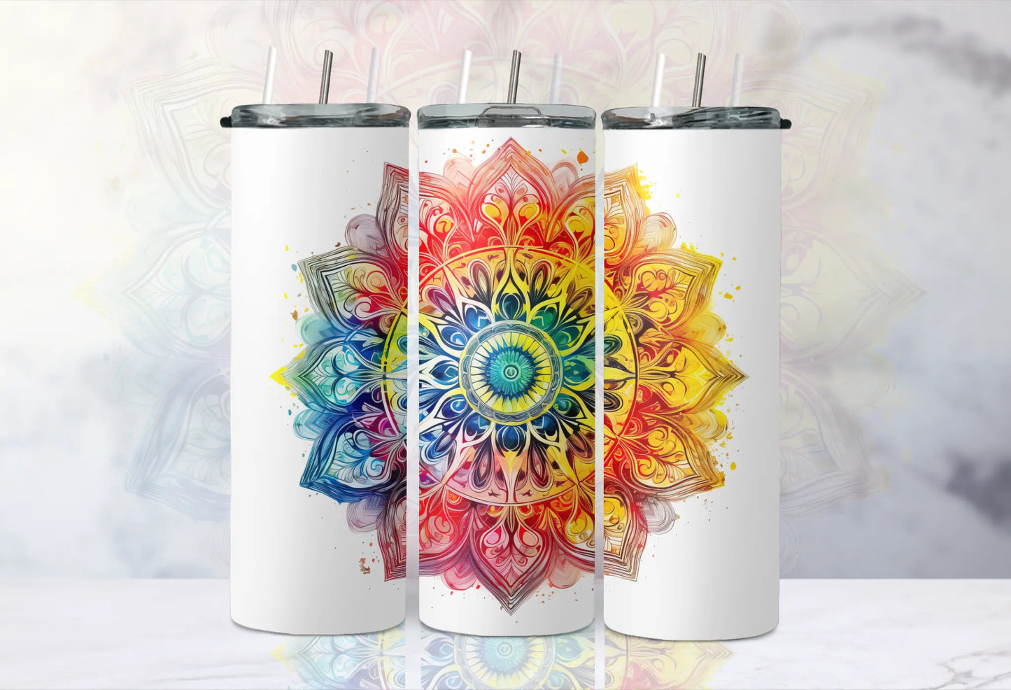 Mandala Designs - Multi Options 20oz Tumbler LYDE Clothing