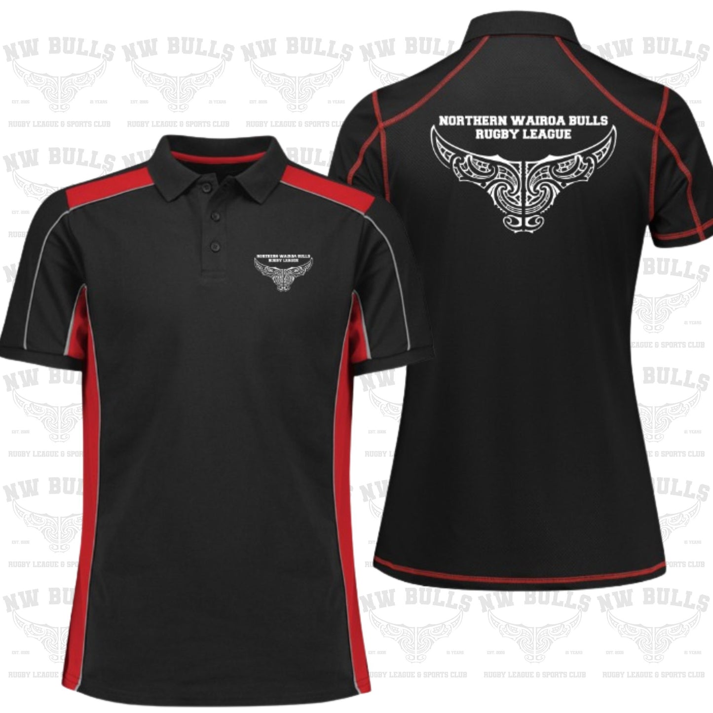 NW Bulls - Supporter Polo Aloua Vision & Print