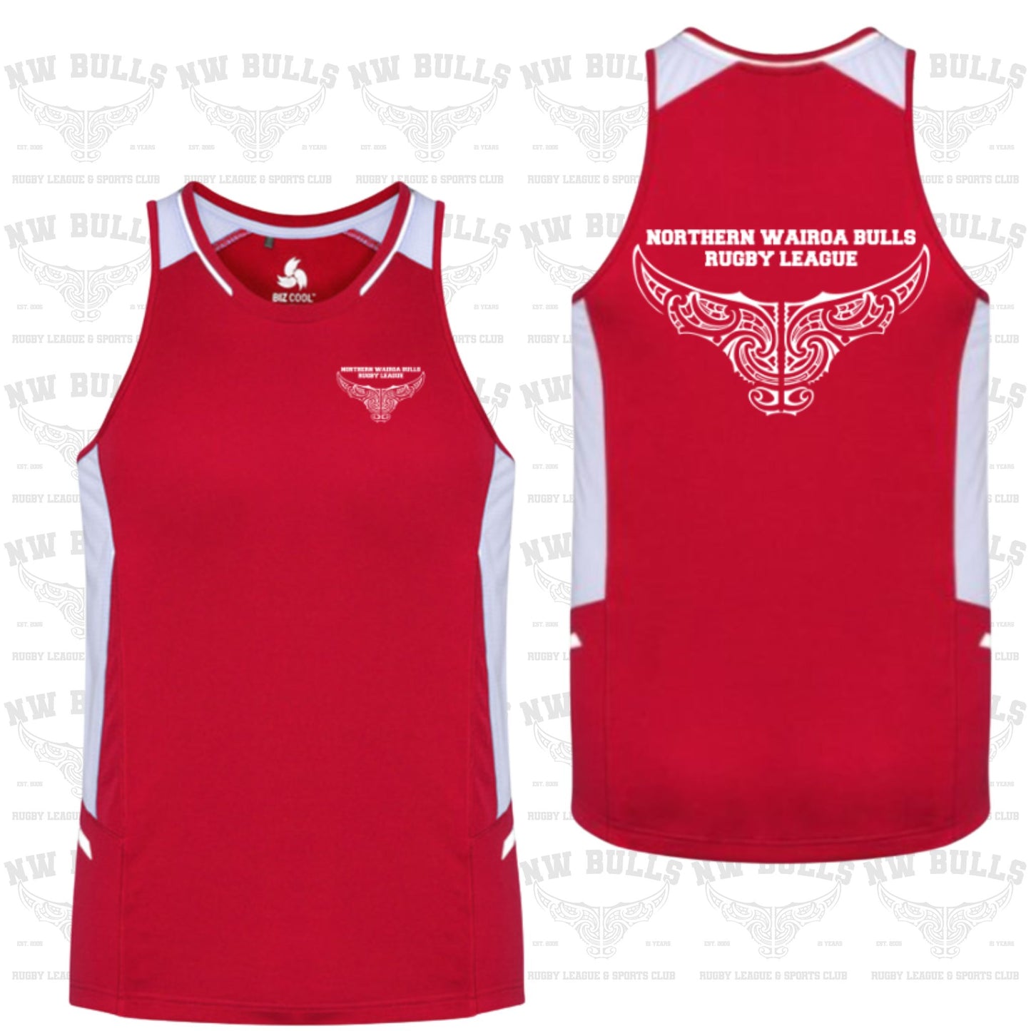 NW Bulls - Training Singlet Aloua Vision & Print