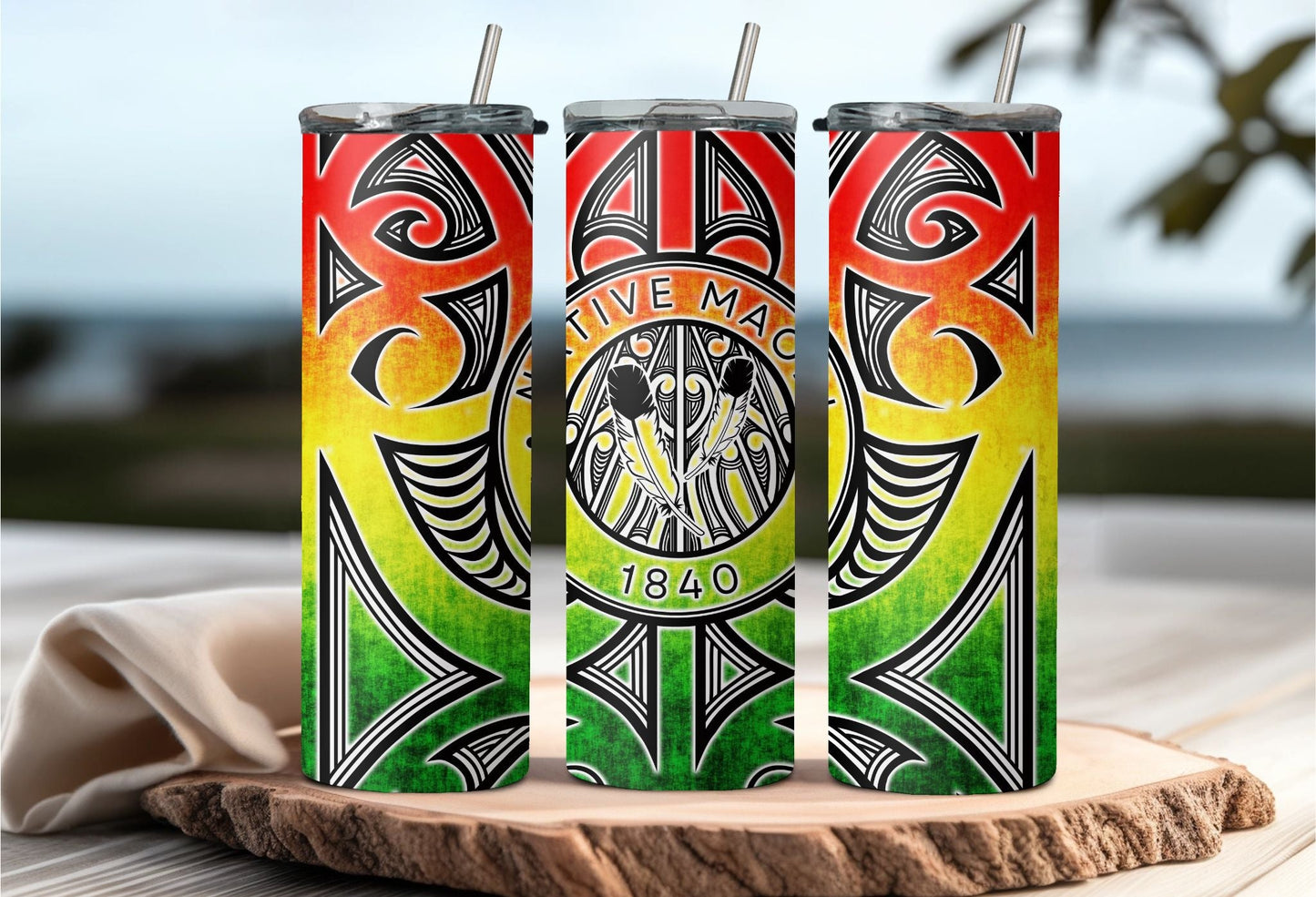 Native Māori Rasta Mug or Tumbler LYDE Clothing