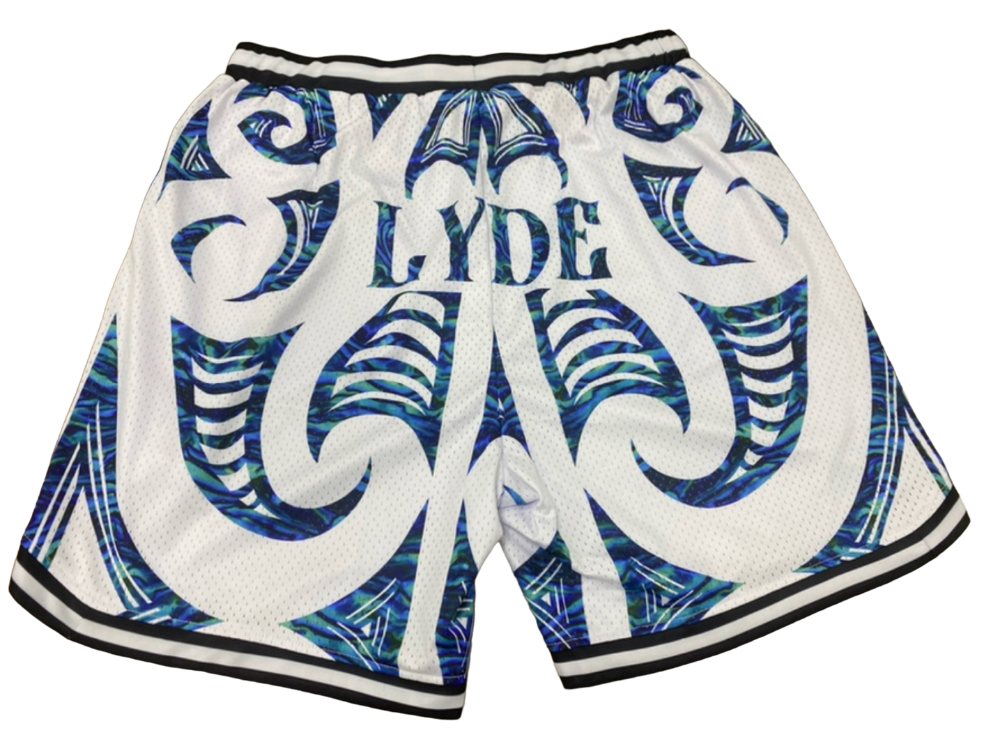 NM - Mesh Shorts (Pāua) LYDE Clothing