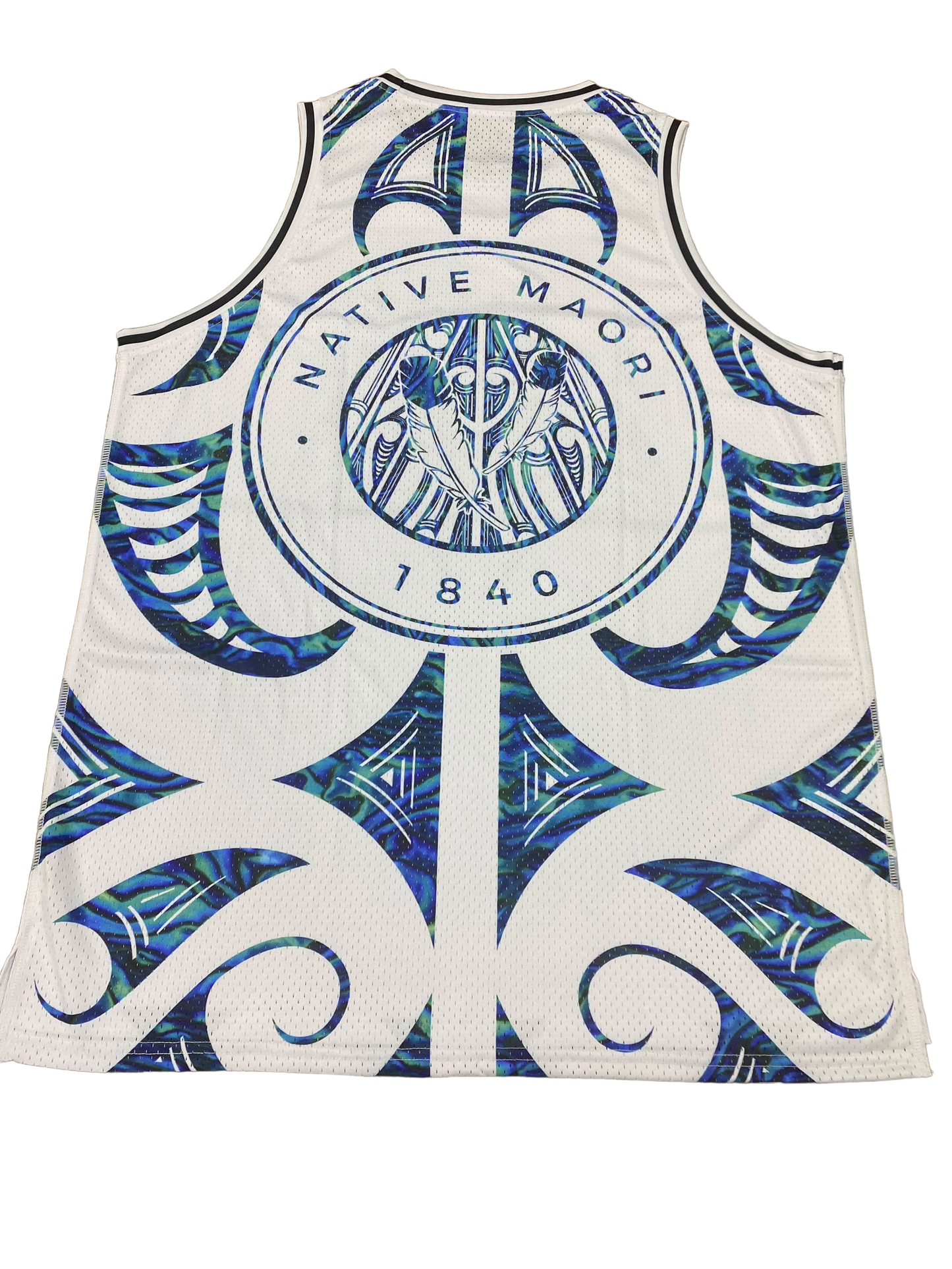 NM Basketball Jersey (Pāua) LYDE Clothing