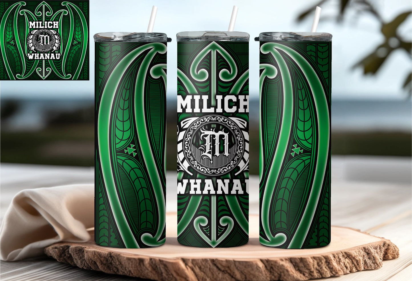 Milich Whanau 20oz Drinking Tumbler