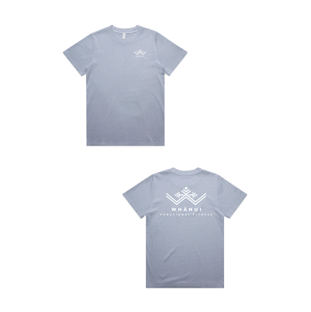WFF Wo Heavy Faded Tee Aloua Vision & Print