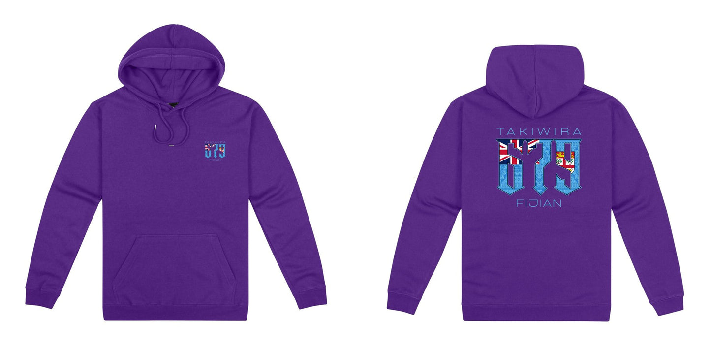 Takiwira Fijians Hoodie (Kids) Aloua Vision & Print
