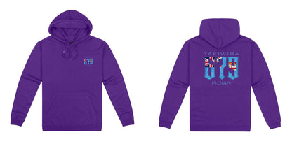Takiwira Fijians Hoodie (Kids) Aloua Vision & Print