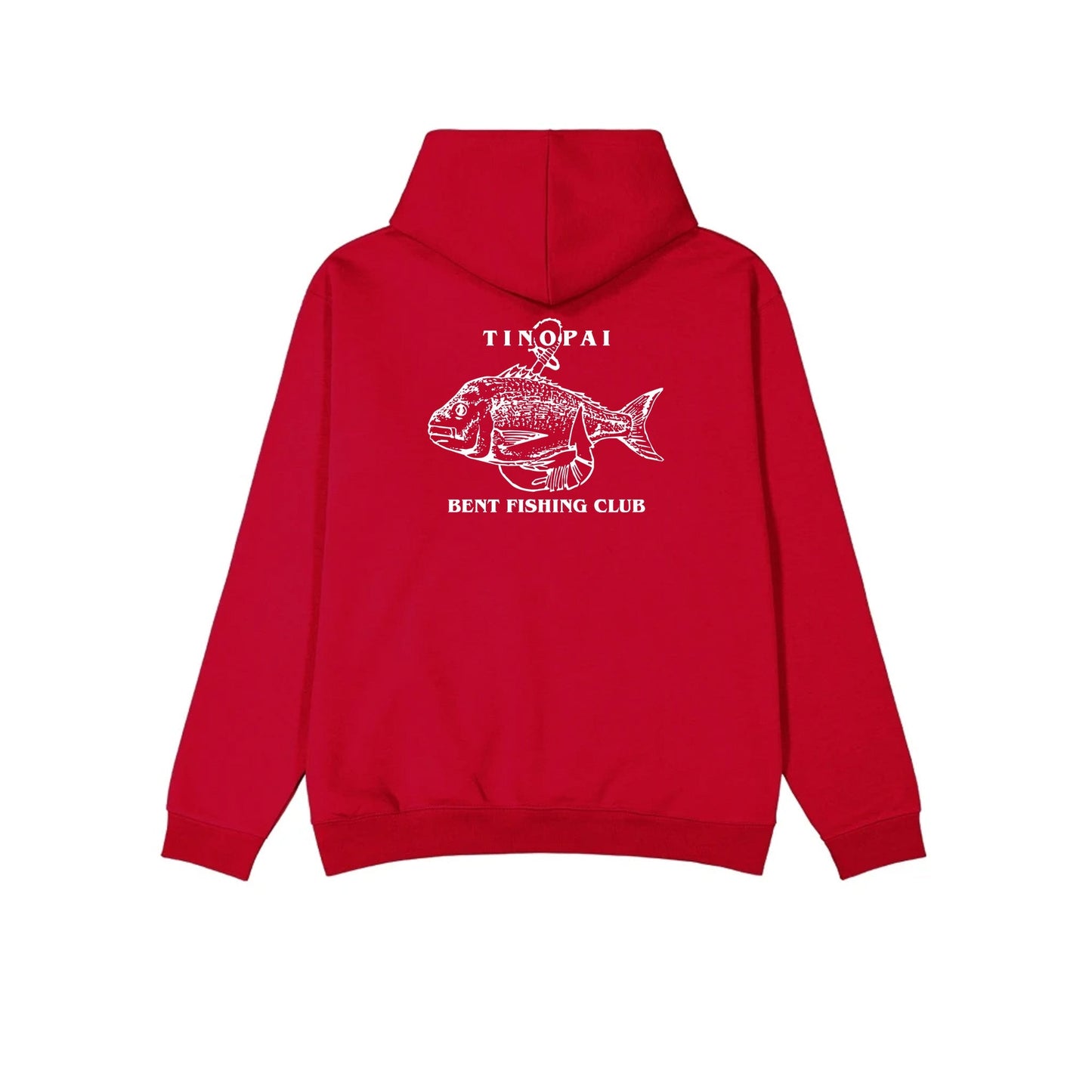 Tinopai Bent Fishing Club Hoodie (Kids) Aloua Vision & Print