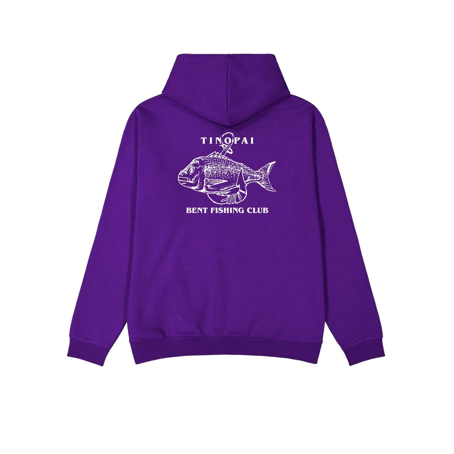 Tinopai Bent Fishing Club Hoodie (Kids) Aloua Vision & Print