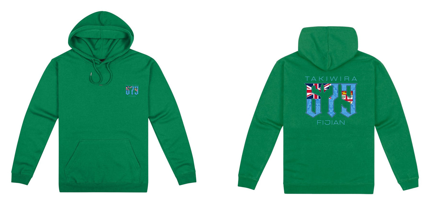 Takiwira Fijians Hoodie (Kids) Aloua Vision & Print