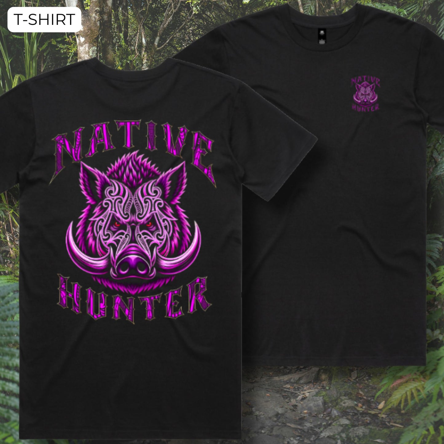 Native Hunger T-Shirt (Adults) Aloua Vision & Print