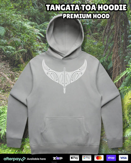 Tangata Toa Hoodie (Adults) Aloua Vision & Print
