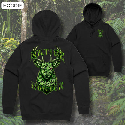 Native Hunter STAG - HEAVY Hoodie (Adults) Aloua Vision & Print