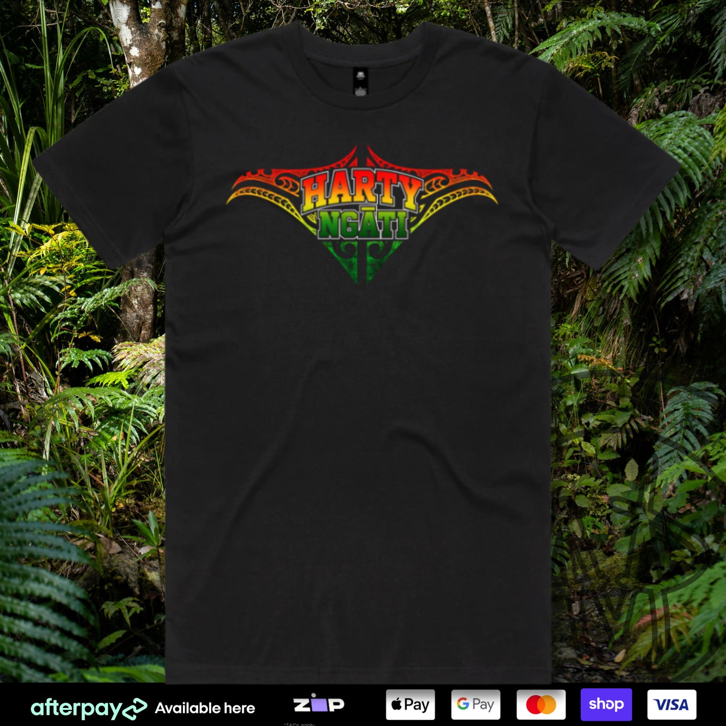 Harty Ngati T-Shirt Rasta (Adults) Aloua Vision & Print