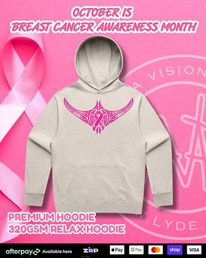 LIMITED Breast Cancer Awareness Hoodie (Adults) Aloua Vision & Print