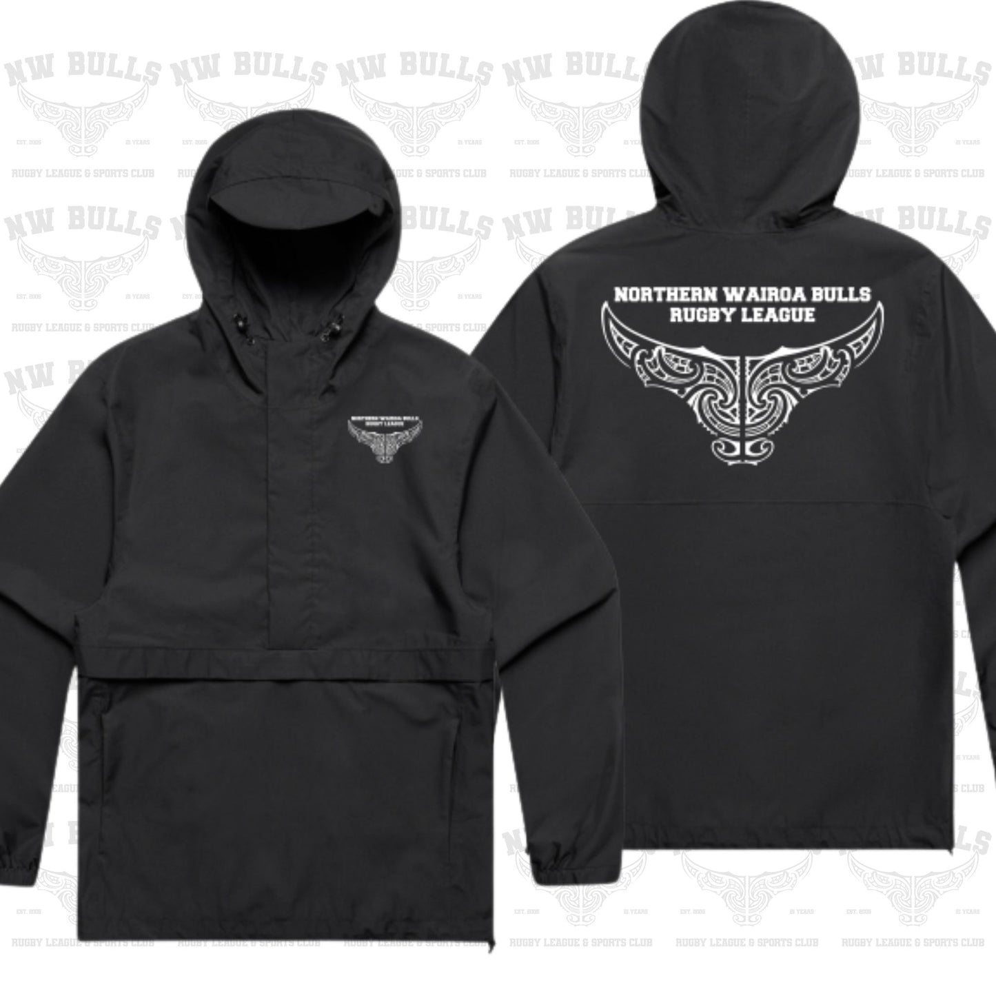 NW Bulls - Windbreaker (5502) Aloua Vision & Print