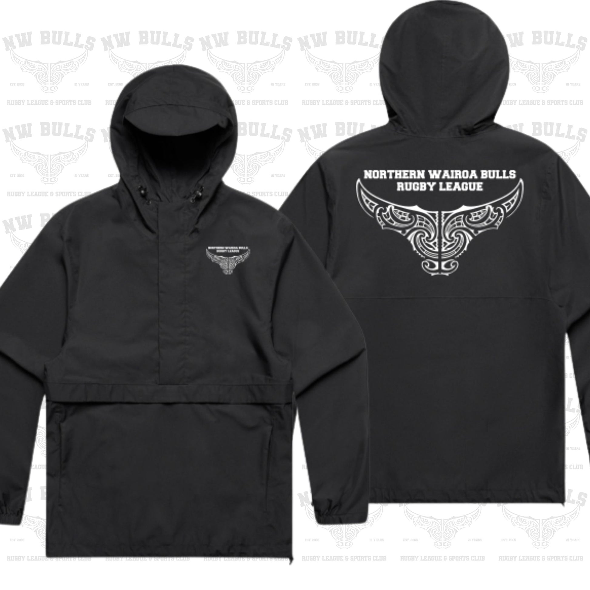 NW Bulls - Windbreaker (5502) Aloua Vision & Print
