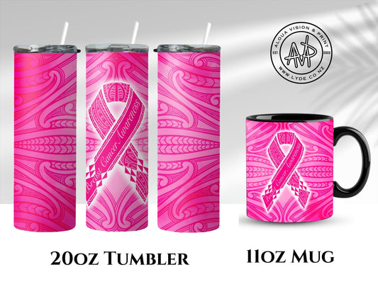 Breast Cancer Awareness - Tumbler or Mug