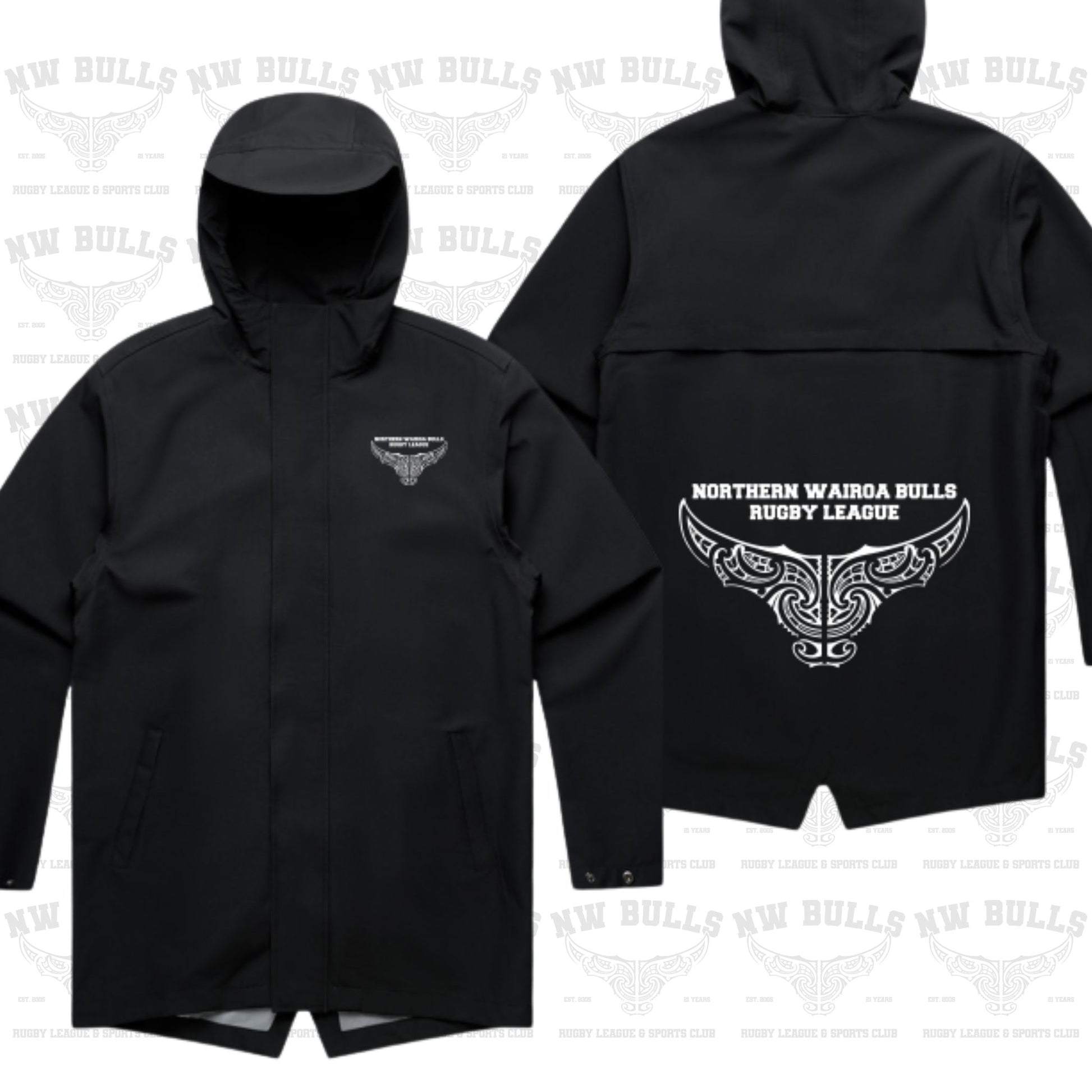 NW Bulls - Tech Jacket (5562) Aloua Vision & Print