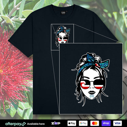 Tino Wahine Paua T-Shirt (Adults) Aloua Vision & Print