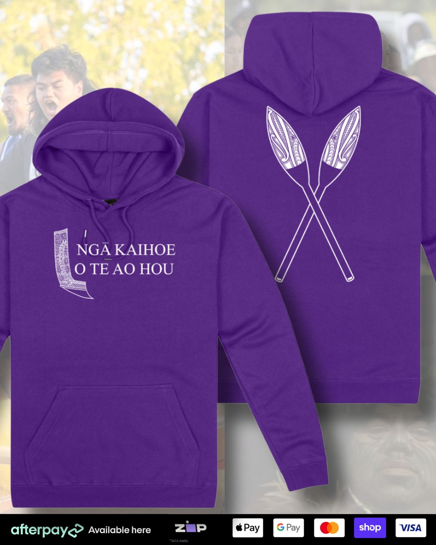 Ngā Kaihoe O Te Ao Hou - Hoodie (Adults)
