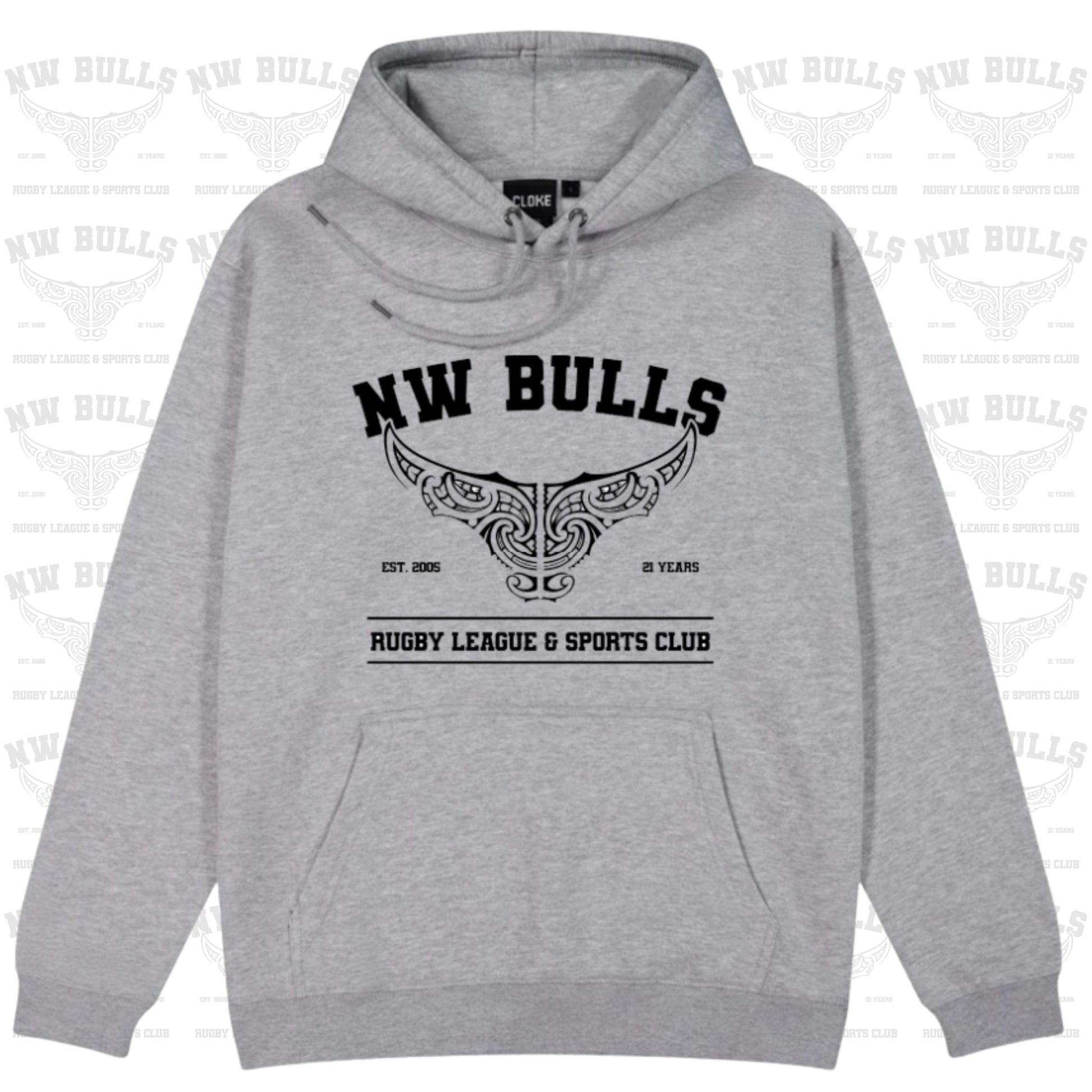 NW Bulls 21st Hoodie (Adults) Aloua Vision & Print