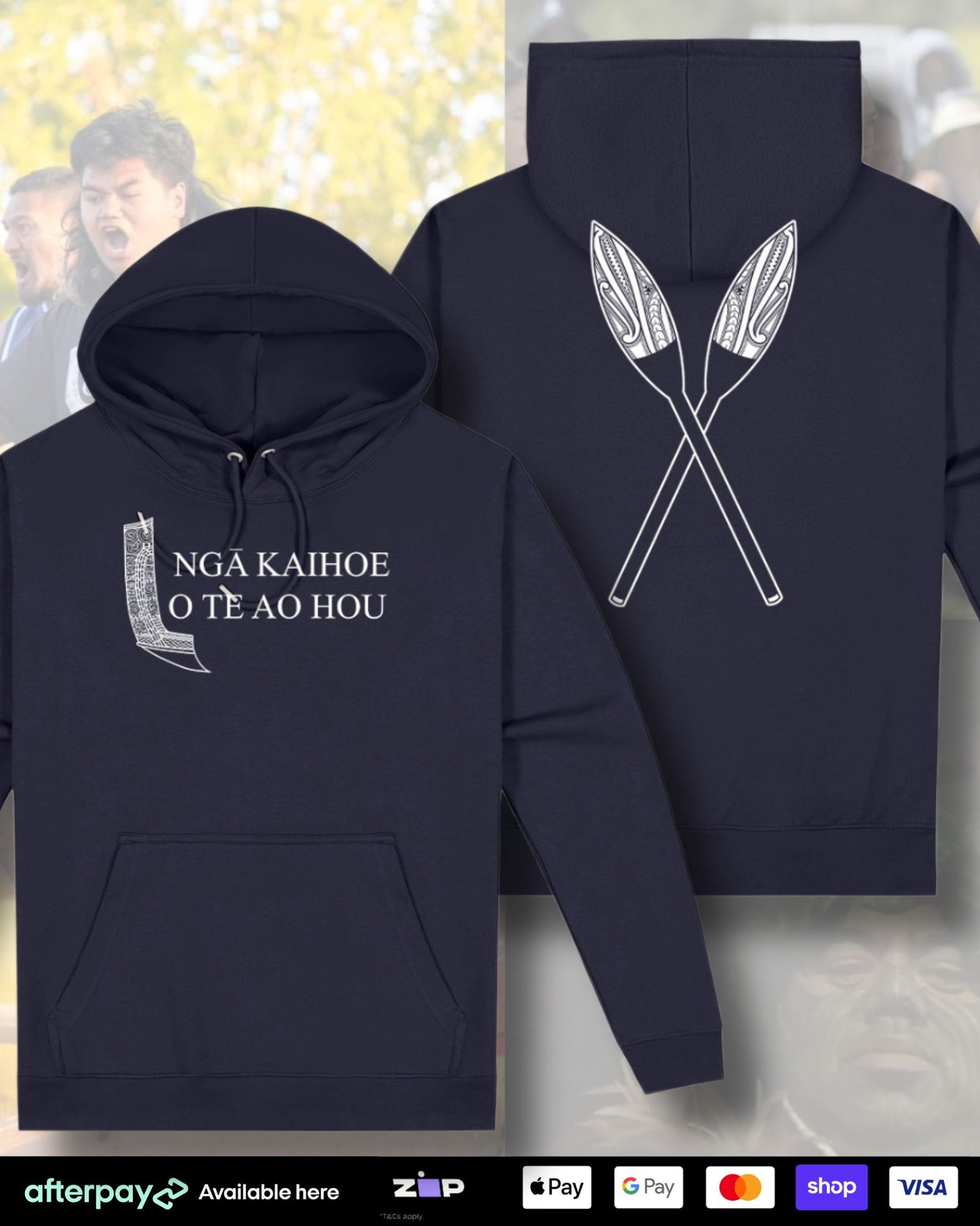 Ngā Kaihoe O Te Ao Hou - Hoodie (Adults)