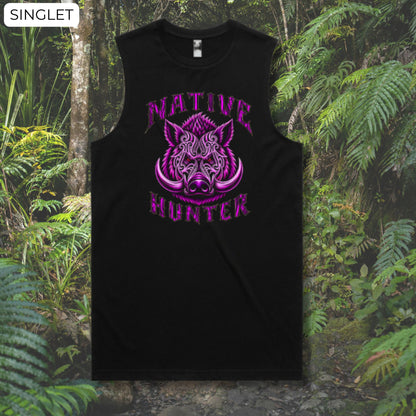 Native Hunter Singlet (Adults) Aloua Vision & Print