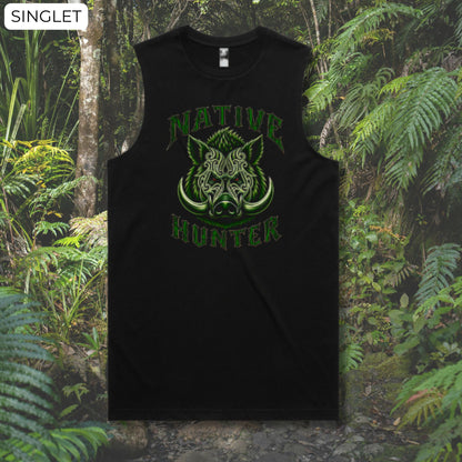 Native Hunter Singlet (Adults) Aloua Vision & Print