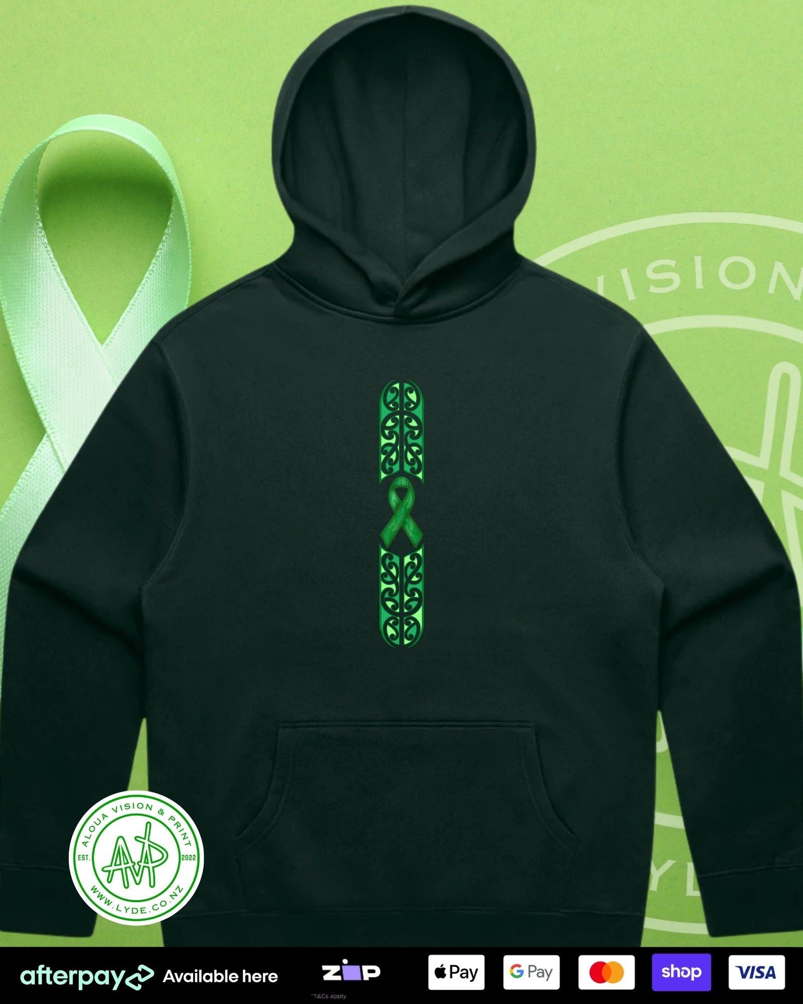 Bowel Cancer Awareness Hoodie (Adults) Aloua Vision & Print