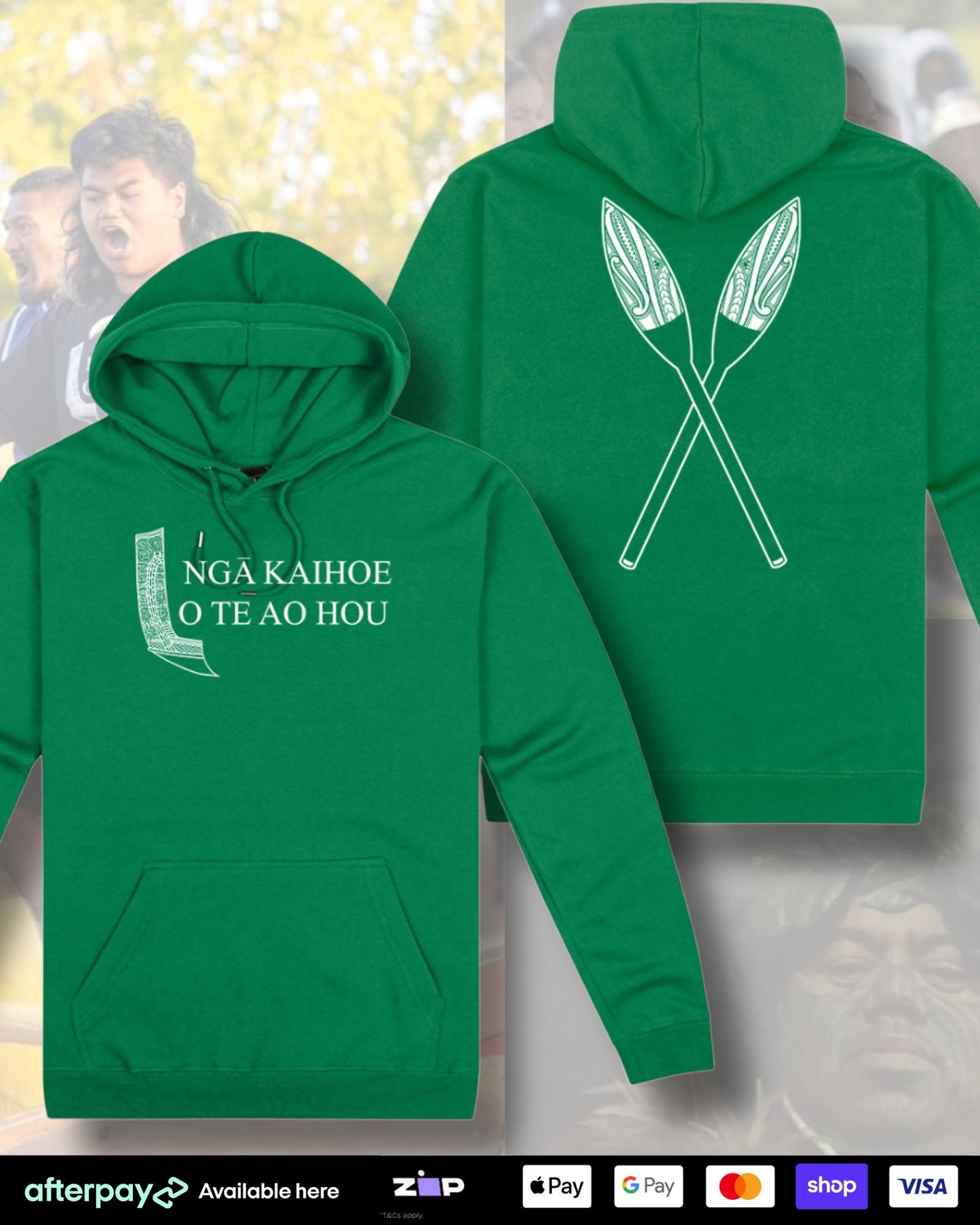 Ngā Kaihoe O Te Ao Hou - Hoodie (Adults)