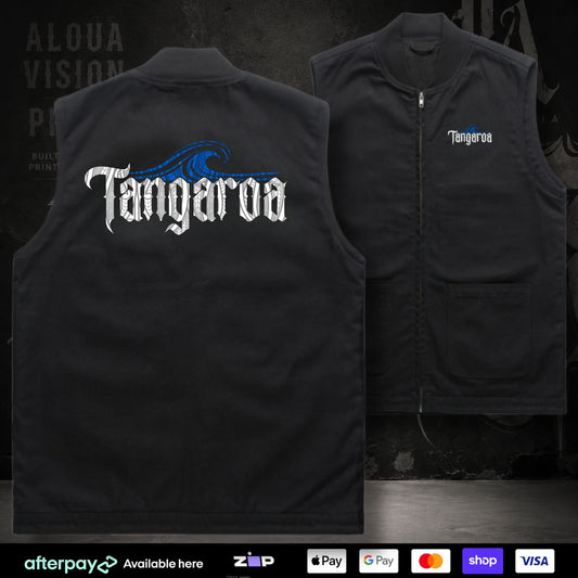 Tangaroa Canvas Vest (Adults) Aloua Vision & Print
