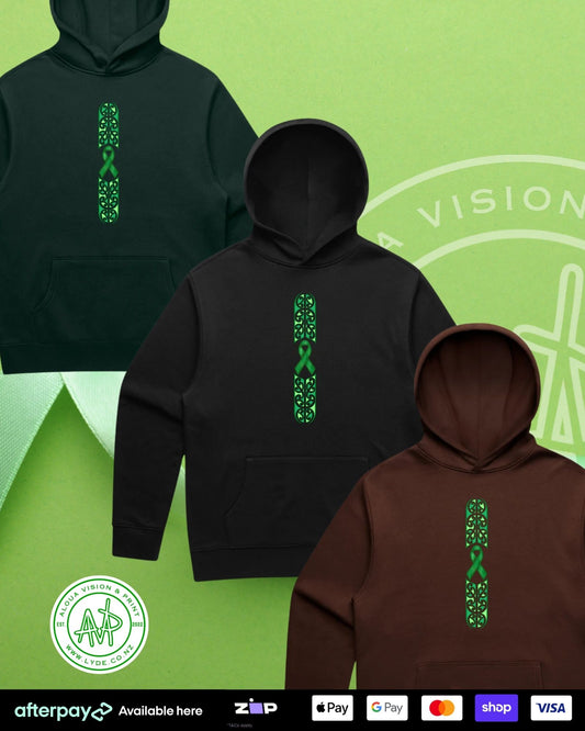 Bowel Cancer Awareness Hoodie (Adults) Aloua Vision & Print