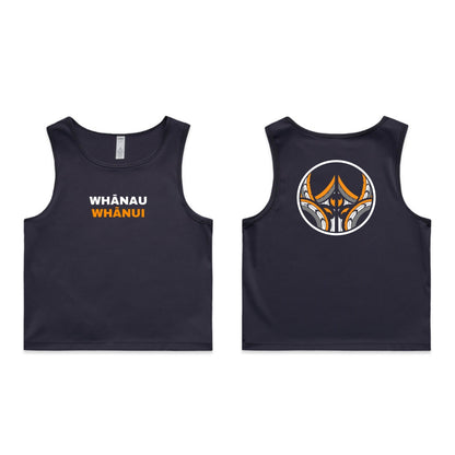 Wo's Active Crop Tank Aloua Vision & Print